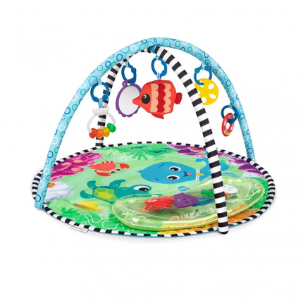 Tapis d'éveil 2 en 1 avec coussin d'eau - Océan