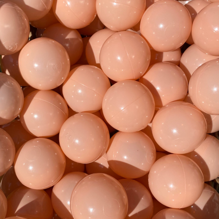 Balles Ø 7 cm piscine à balles - Pêche, 100 pcs
