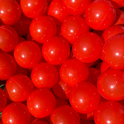 Balles Ø 7 cm piscine à balles - Rouge, 100 pcs