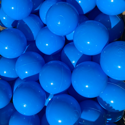 Balles Ø 7 cm piscine à balles - Bleu vif, 100 pcs