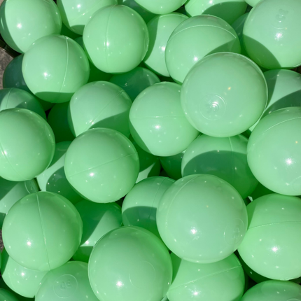 Balles Ø 7 cm piscine à balles -Menthe, 100 pcs