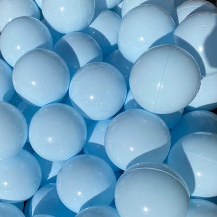 Balles Ø 7 cm piscine balles - Bleu bébé, 100 pcs