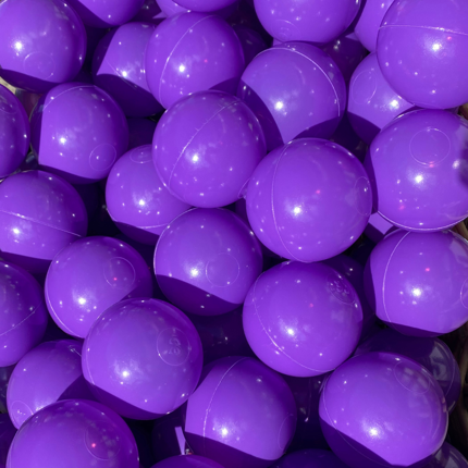 Balles Ø 7 cm piscine à balles - Violet, 100 pcs