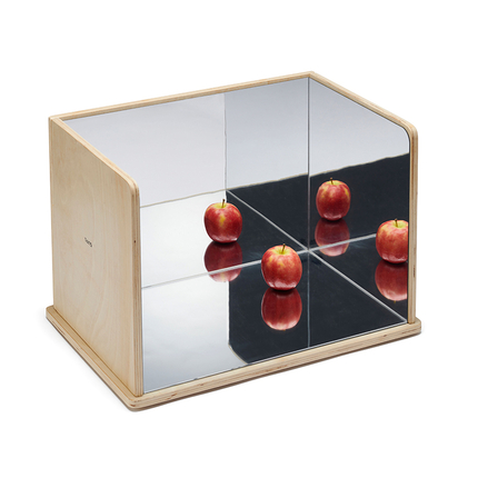 Miroir 4 directions en bois