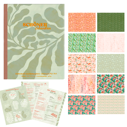 Livre emballage cadeau - Couleurs des saisons