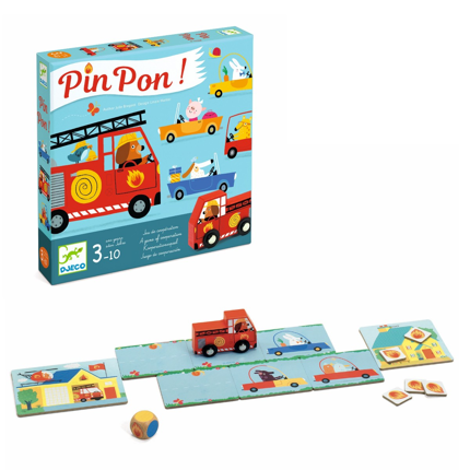 Jeu de coopération - Pin Pon