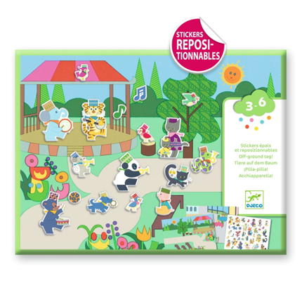 Stickers repositionnables - Fanfare