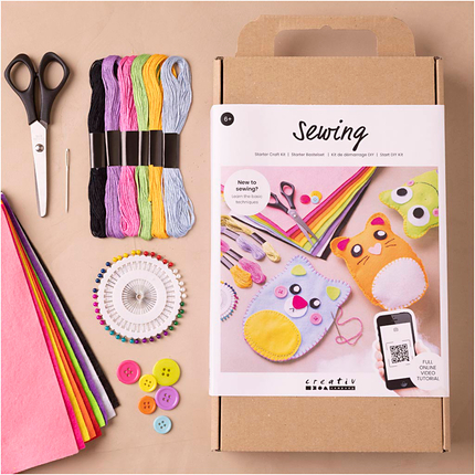 Kit démarrage DIY couture avec instructions