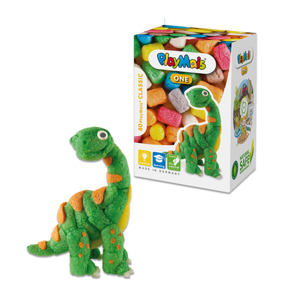 PlayMais Classic One - Dinosaure, 80 pièces