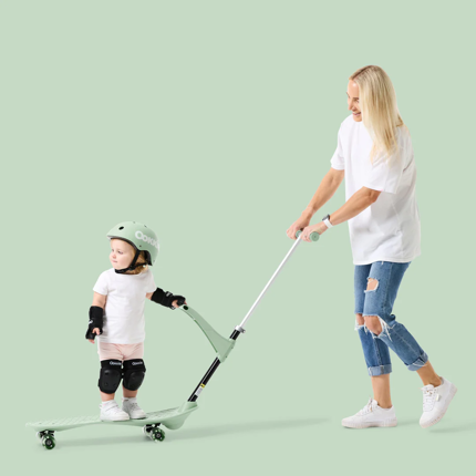 Skateboard pour débutant Ookkie - Vert sauge