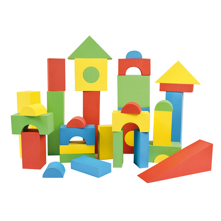 Blocs de construction en mousse - L, 56 pièces