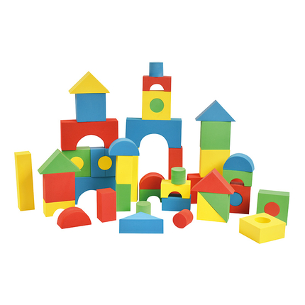 Blocs de construction en mousse - S, 56 pièces