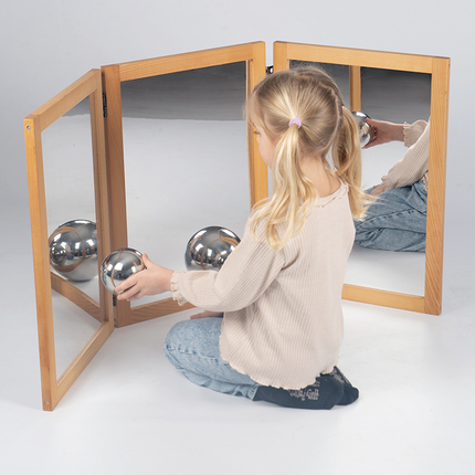 Miroir pliable 126 × 59 cm