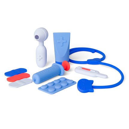 Kit docteur en silicone, 9 pièces