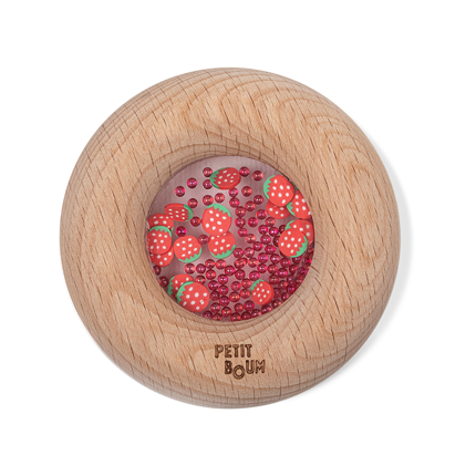 Donut sensoriel Ø 7 cm - Fraises