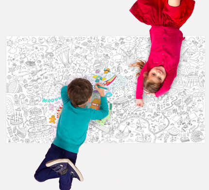 Poster géant XXL à colorier - Fantastic