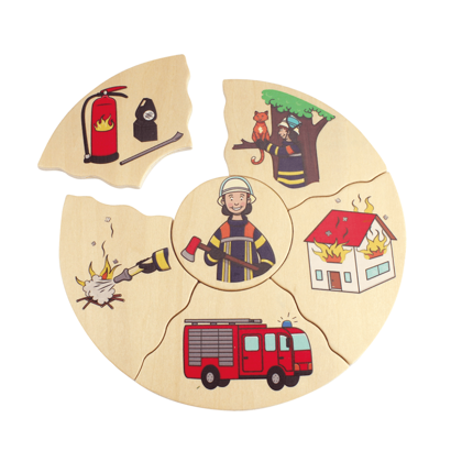Puzzle à étages - Les professions