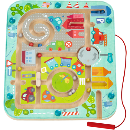 Jeu magnétique - Ville labyrinthe