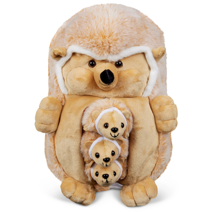 Famille de peluches - Hérisson et ses petits
