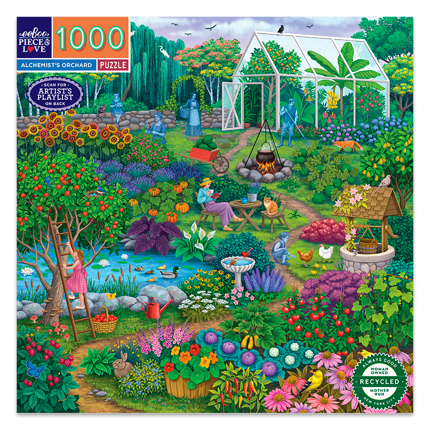 Puzzle - Verger de l'alchimiste, 1000 pièces