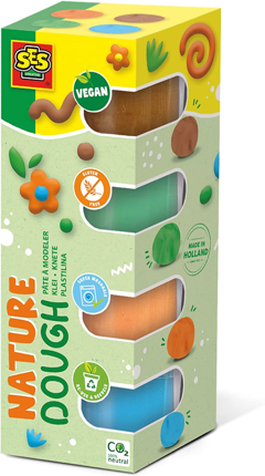 Pâte à modeler 4 × 90 g - Nature