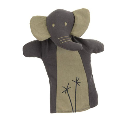 Marionnette à main 30 cm - Éléphant