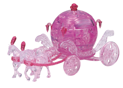 Crystal Puzzle 3D - Carrosse royal, 67 pièces
