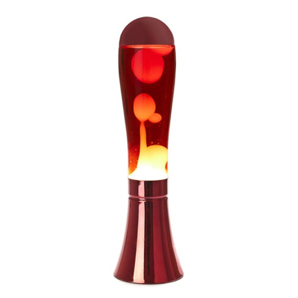 Lampe à lave magma - Rouge