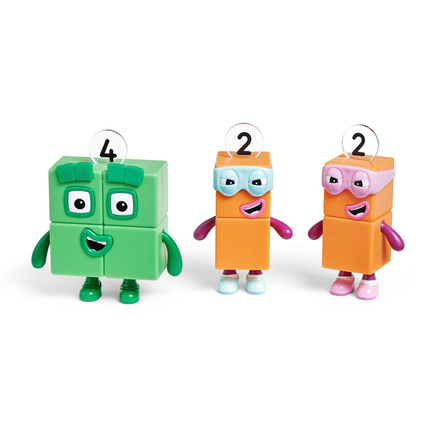 Numberblocks - Quatre et les terribles deux