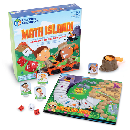 Jeu de mathématiques - L'île aux maths