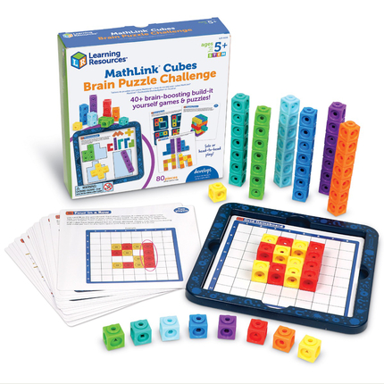 Cubes MathLink - Puzzle cérébral, 40 défis
