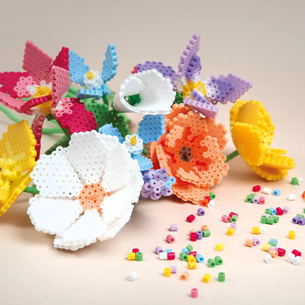 Perles à repasser - Fleurs 3D, 5000 pcs
