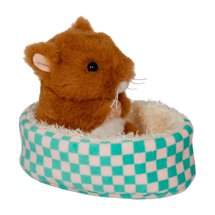 Peluche Ted le hamster doré