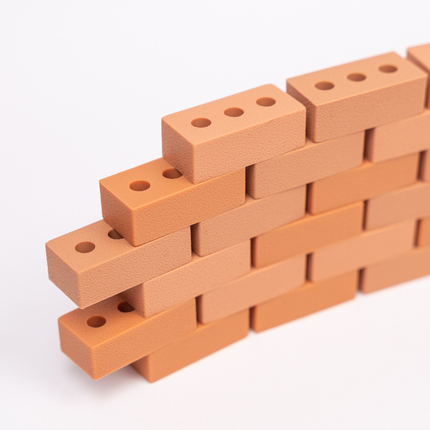 Mini briques pour jeu sensoriel, 25 pièces