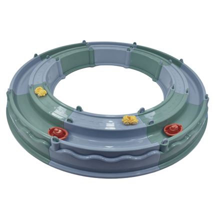 Bac à sable modulable rond Ø 125 cm avec access.