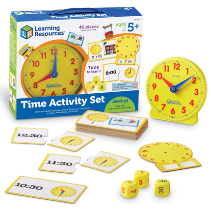 Kit d'activités pour apprendre le temps