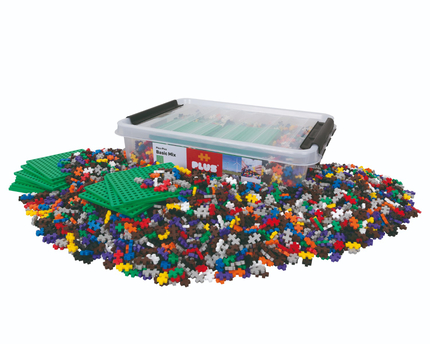 Plus-Plus Education - Bas. Mix 4000 pcs + 12 bases