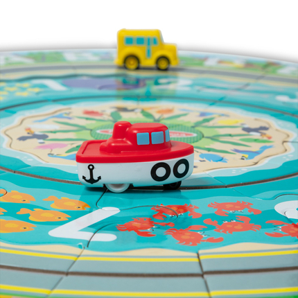 Puzzle XXL - Autour du rivage, 48 pièces