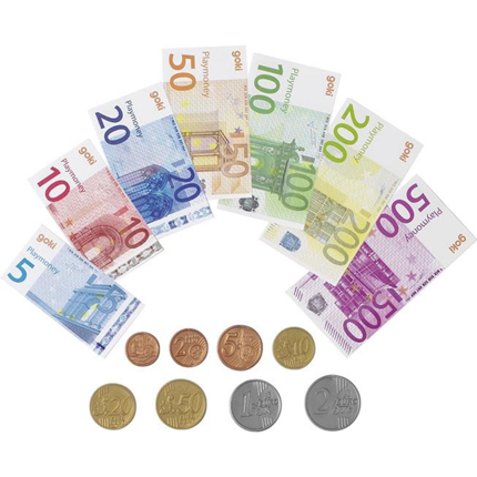 Argent factice - Euros, 116 pièces