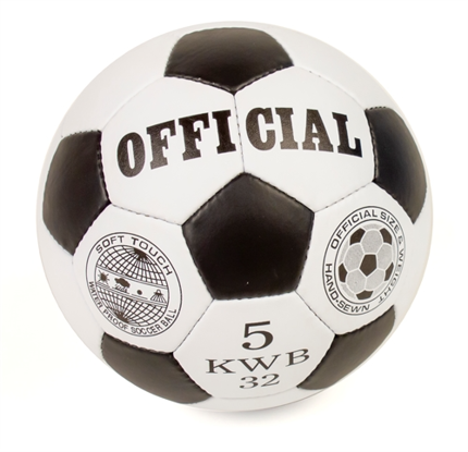 Ballon de football en cuir synthétique, T5