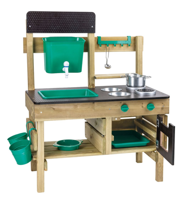 Cuisine extérieure avec accessoires - Vert