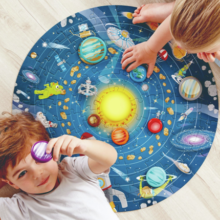 Puzzle - Système solaire, 100 pièces