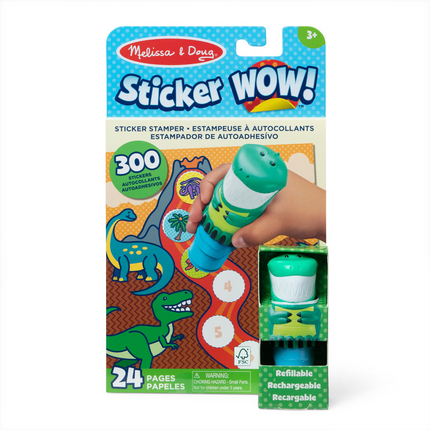 Estampeuse à autocollants Sticker WOW! - Dinosaure