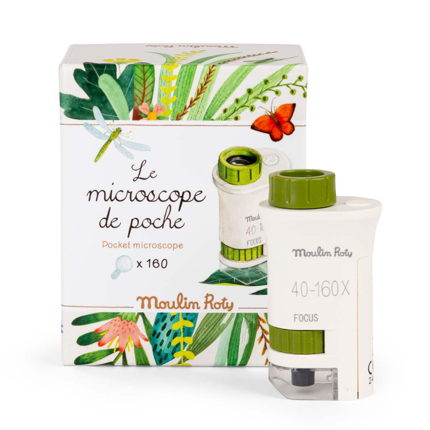 Microscope de poche 40-160x