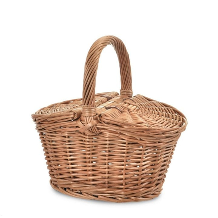 Panier de pique-nique avec couvercle
