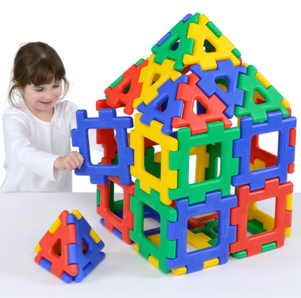 Kit Polydron géant, 40 pièces