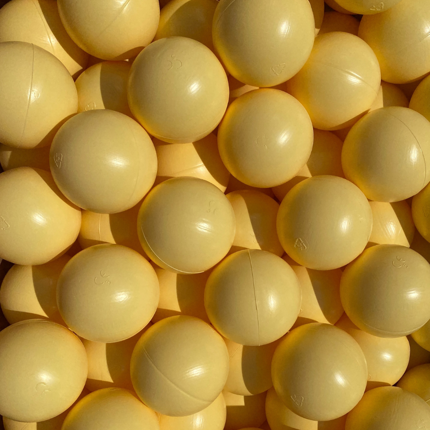 Balles Ø 7 cm piscine balles - Jaune cl., 200 pcs