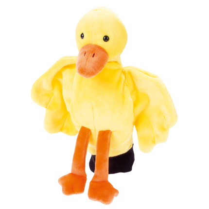 Marionnette à main 25 cm - Canard