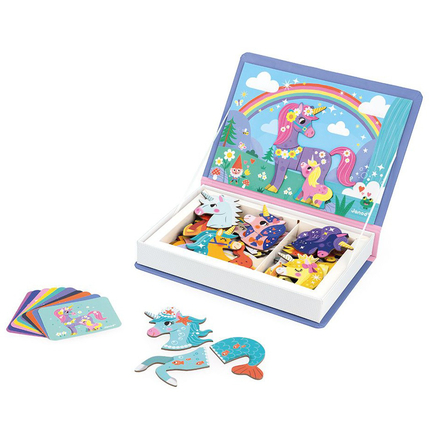Jeu éducatif magnétique - Magnéti'book Licornes