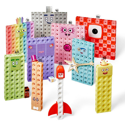 Act. cubes MathLink Numberblocks Héros avec des 0